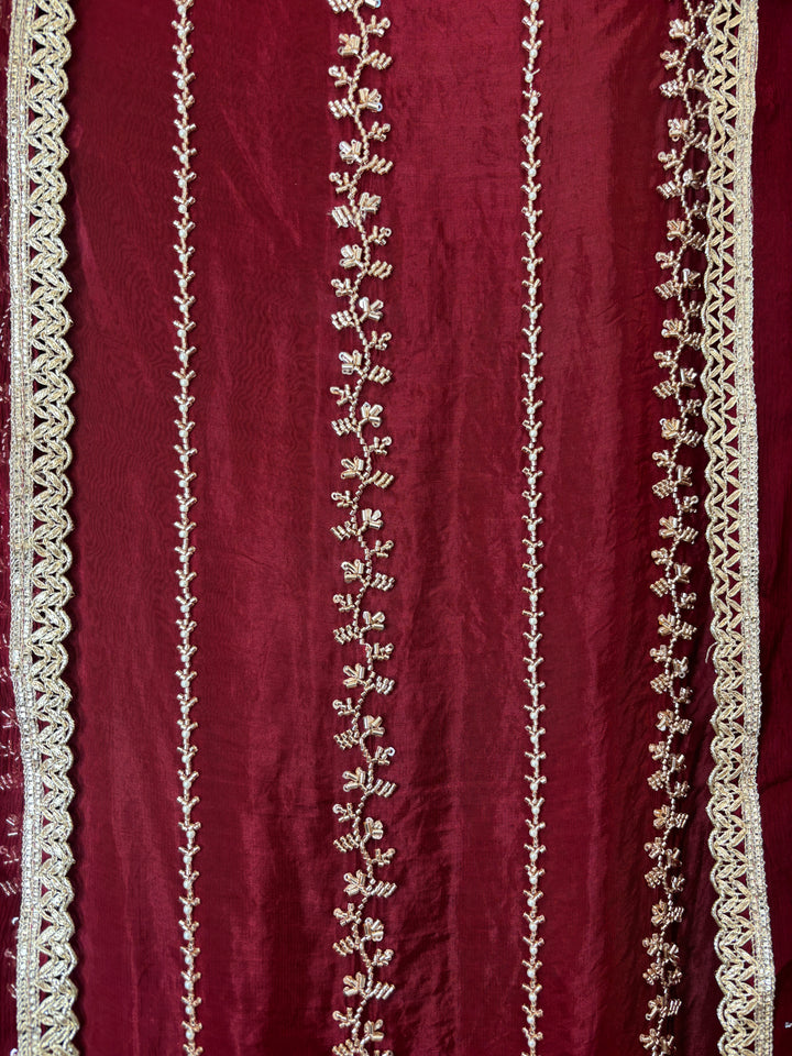 Aaira – Silk Organza Handwork Suit DBPA9