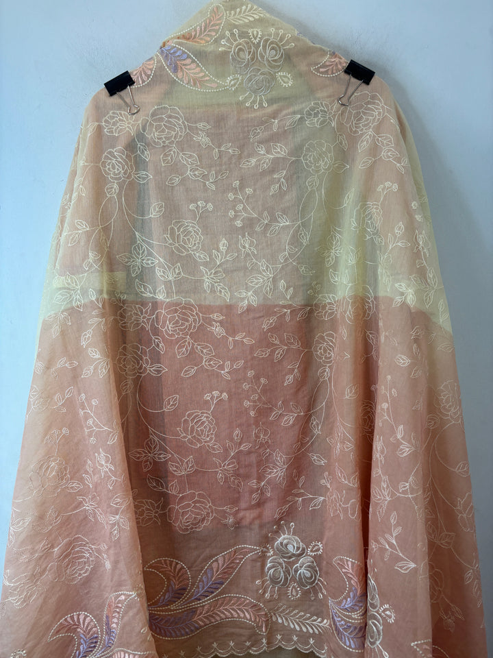 Meher – Mul Chanderi Ombre Appliqué Suit DBPDD02
