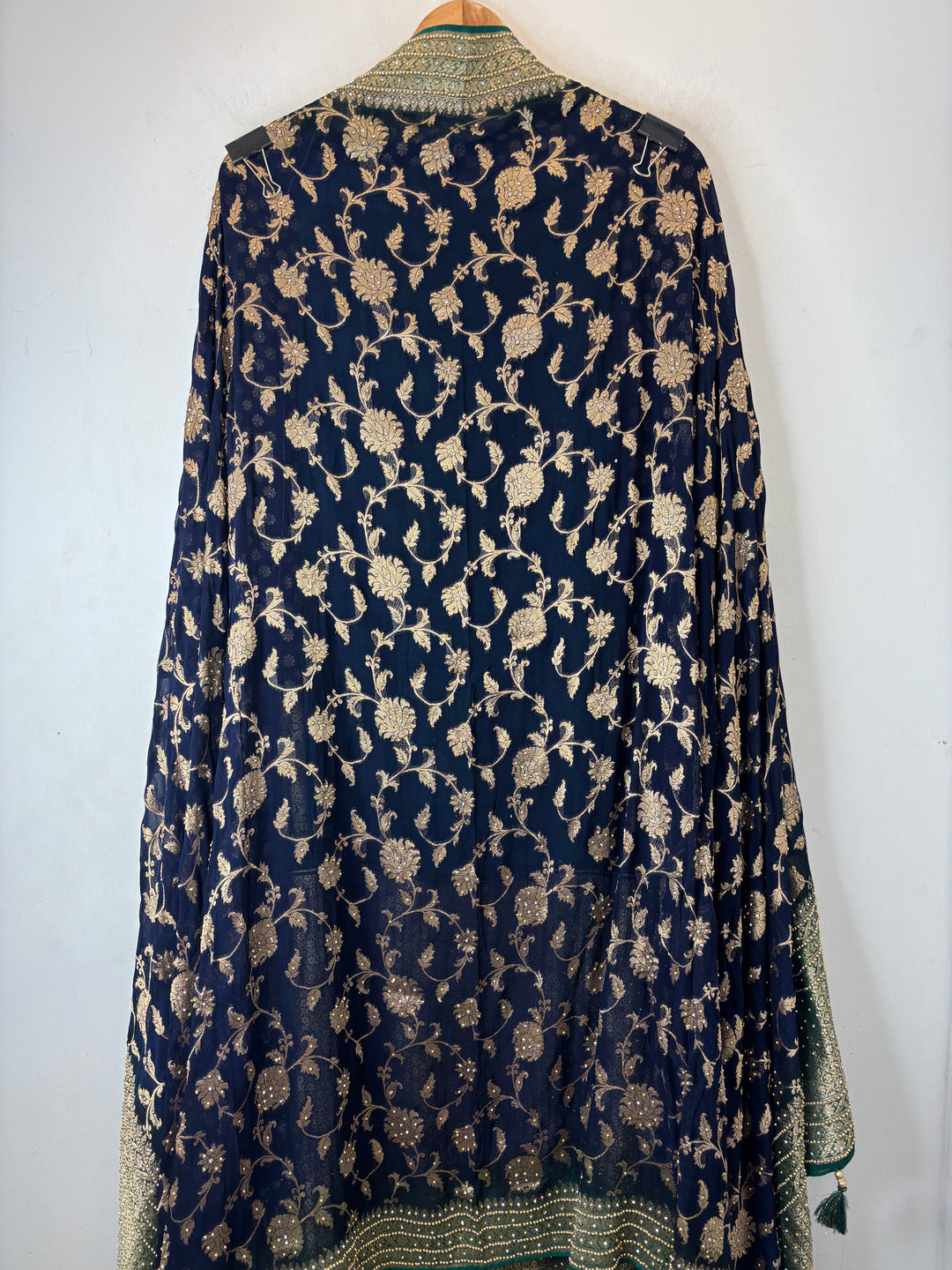 Meher – Pure Khadi Georgette Multi-Gold Suit DBPMN104