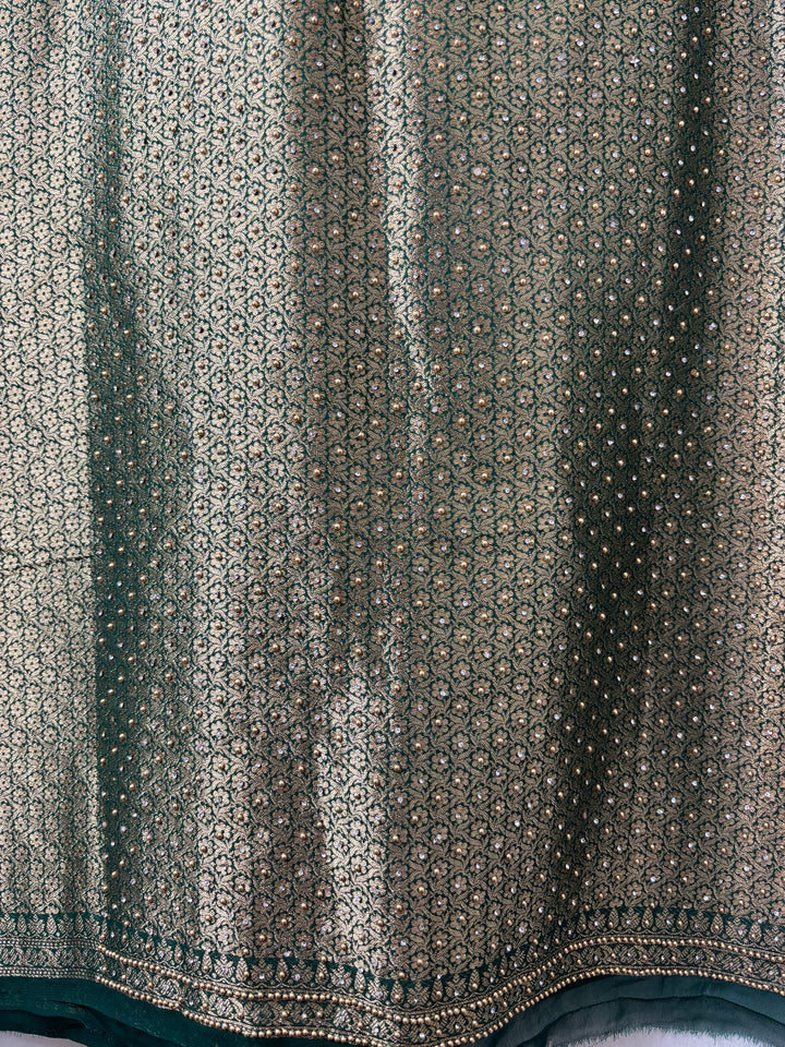 Meher – Pure Khadi Georgette Multi-Gold Suit DBPMN104