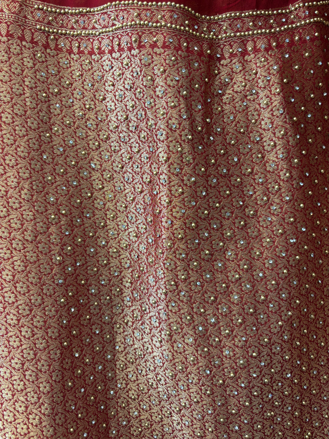Meher – Pure Khadi Georgette Multi-Gold Suit DBPMN103