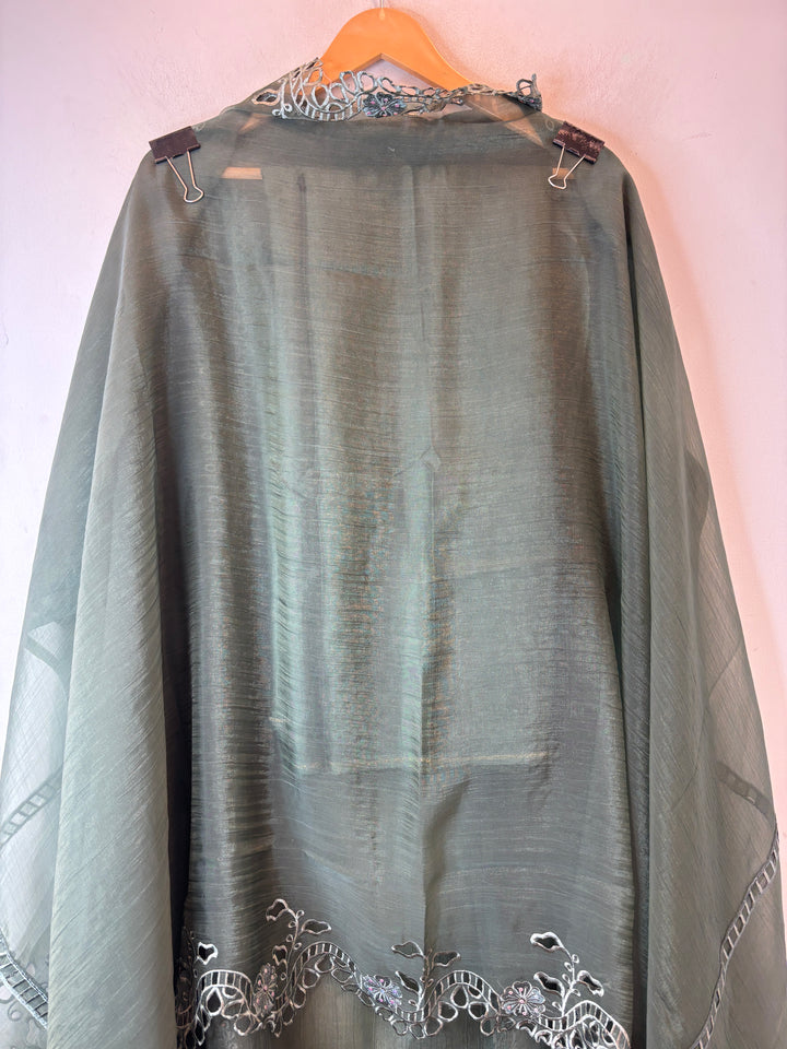 Inaya – Organza Tissue Laser Cut Sequin Suit DBPKL903