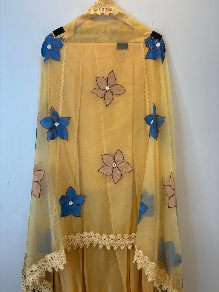 Ruhani – Crochet &amp; Organza Fusion Suit