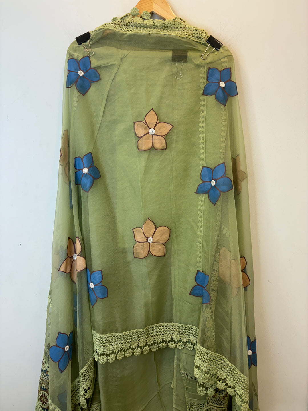 Ruhani – Crochet &amp; Organza Fusion Suit