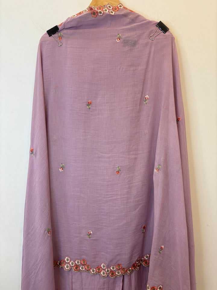 Nayra – Embroidered Mul Cotton Suit