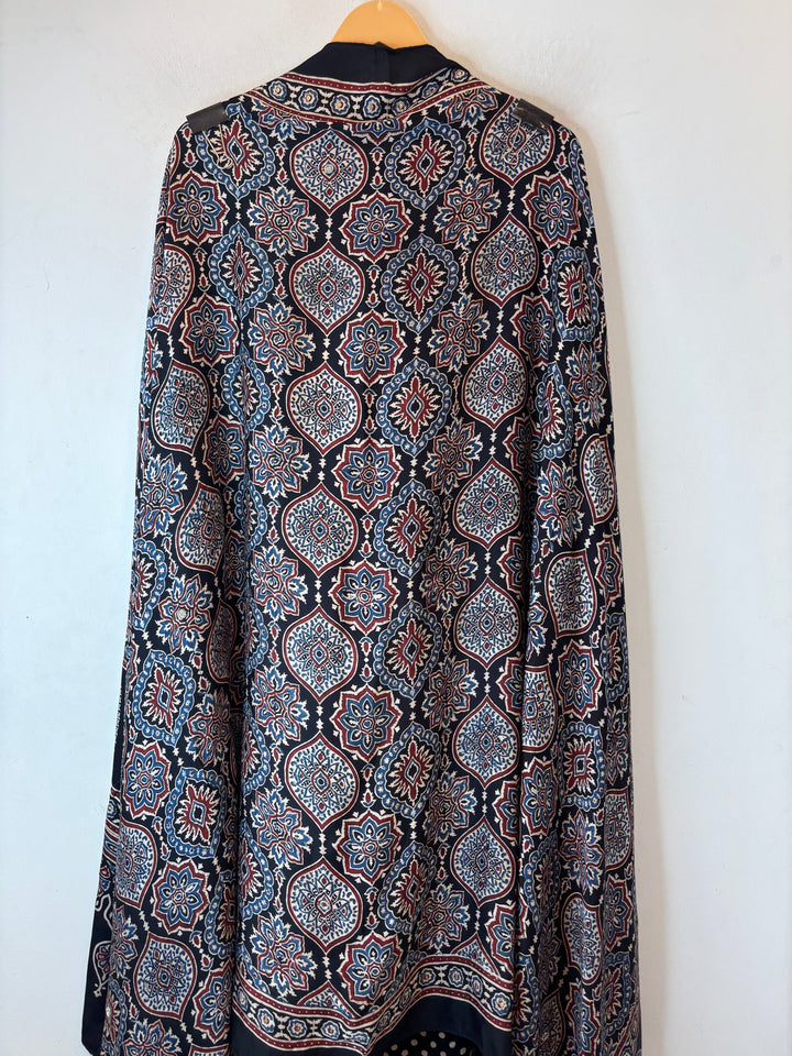 Meher – Ajrakh Modal Silk Handcrafted Ensemble