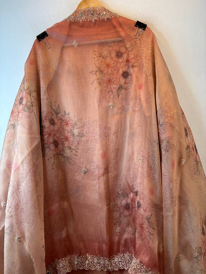 Aayat – Organza Mirror Zari Stone Suit DBPOO1