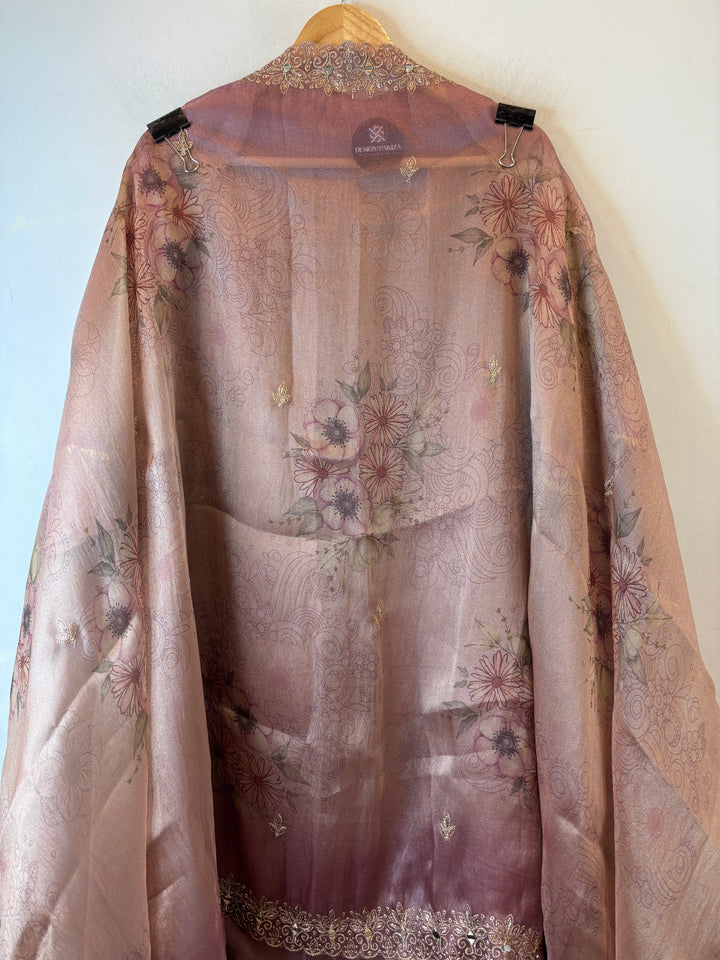Aayat – Organza Mirror Zari Stone Suit DBPOO2