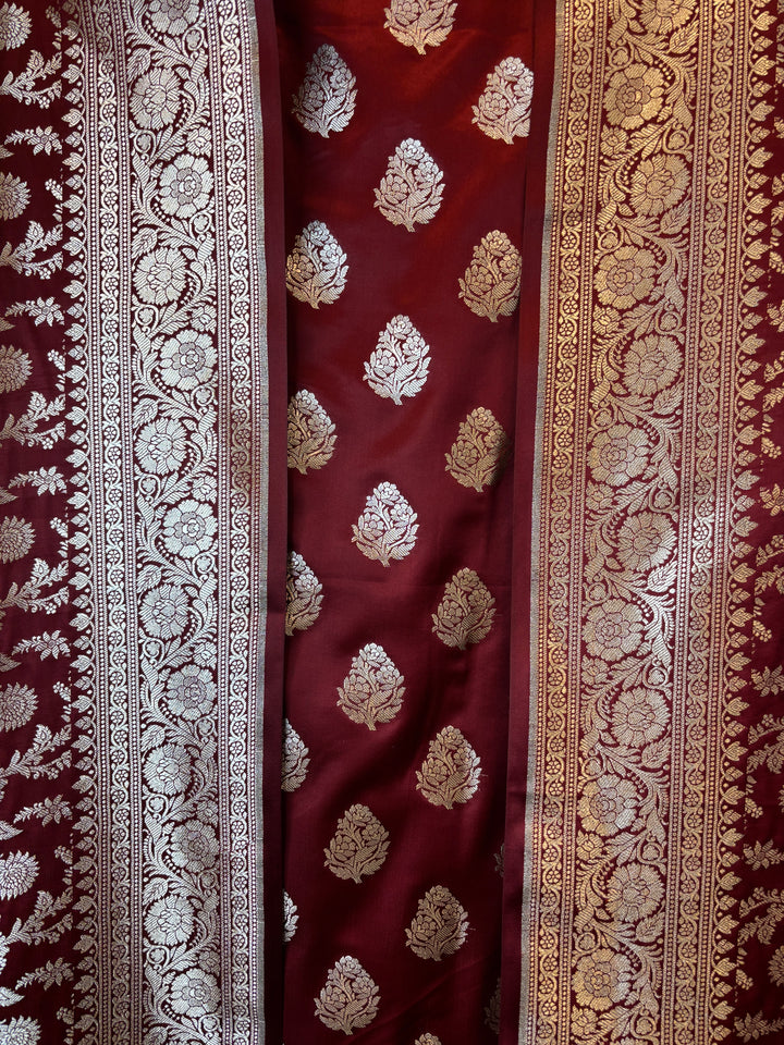 Meher – Pure Katan Silk Banarasi Ensemble DBPJJ03