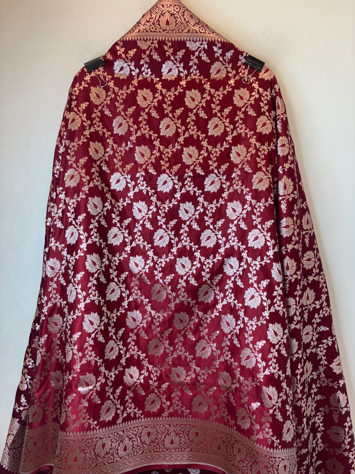 Meher – Pure Katan Silk Banarasi Ensemble DBPJJ04