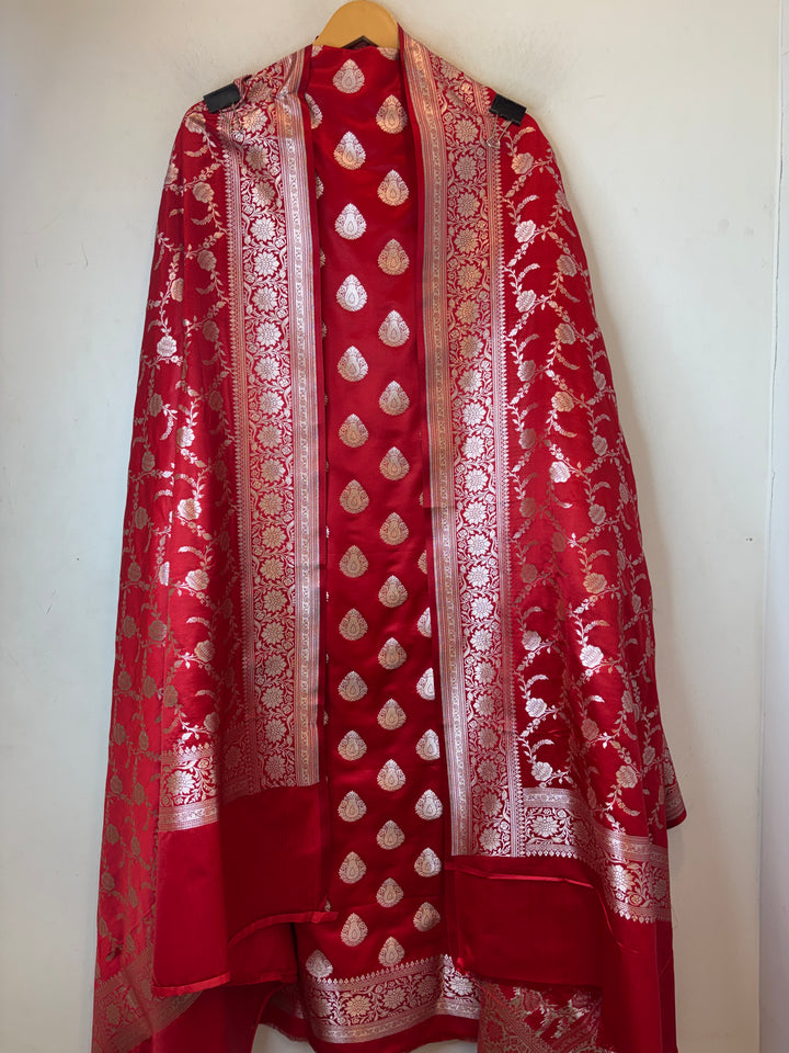 Meher – Pure Katan Silk Banarasi Ensemble DBPJJ06