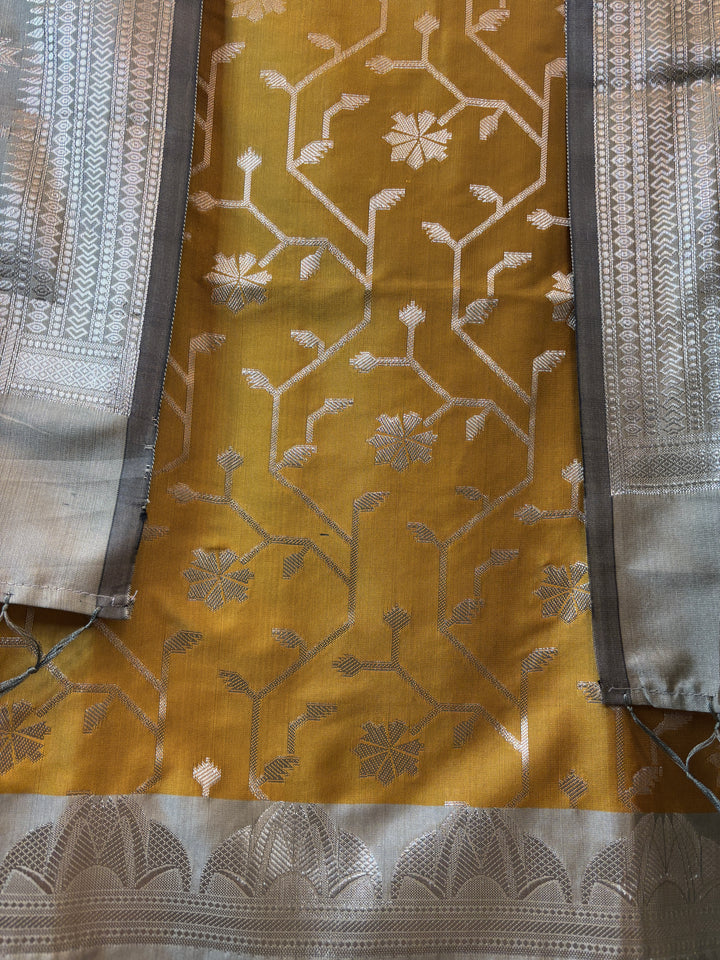 Mahira – Banarasi Silk Zari Jaal Ensemble DBPDL04