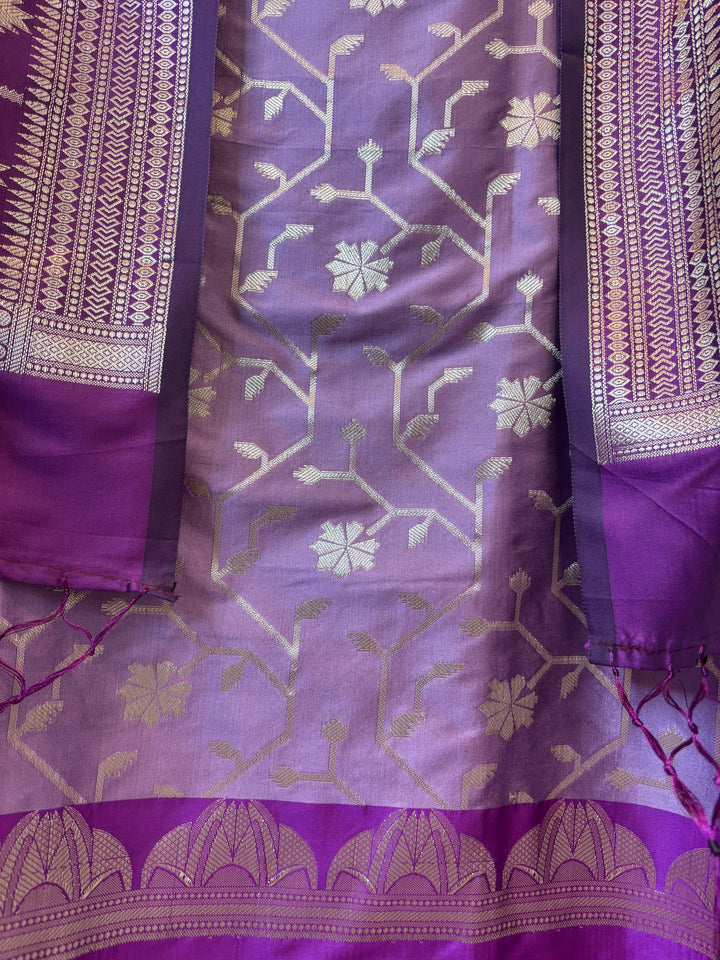 Mahira – Banarasi Silk Zari Jaal Ensemble DBPDL06