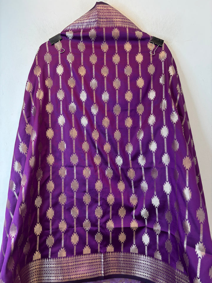 Mahira – Banarasi Silk Zari Jaal Ensemble DBPDL06