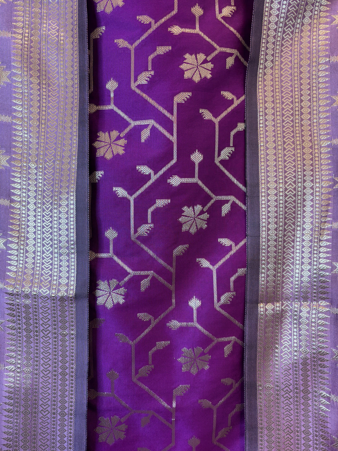 Mahira – Banarasi Silk Zari Jaal Ensemble DBPDL03
