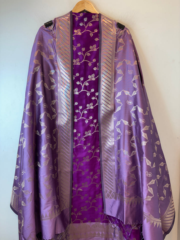 Anaya – Banarasi Silk Zari Jaal Ensemble DBPHK02