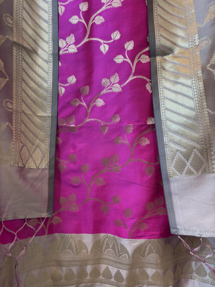 Anaya – Banarasi Silk Zari Jaal Ensemble DBPHK05