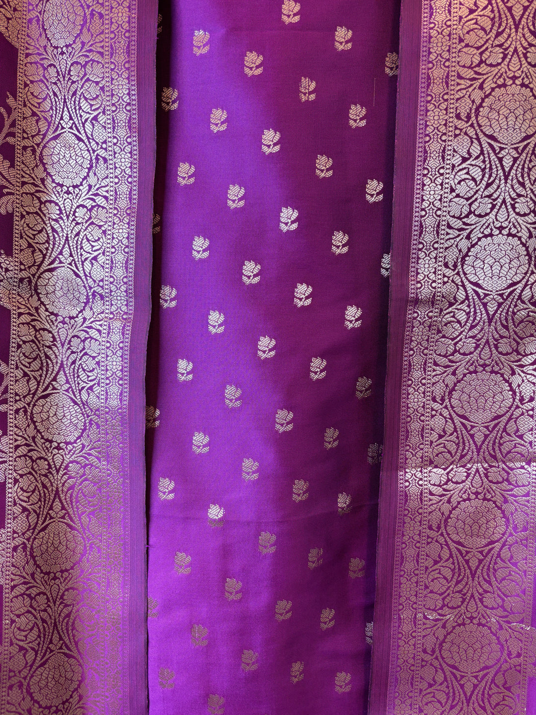 Ishita – Banarasi Silk Woven Booties &amp; Jaal Suit DBPTG06