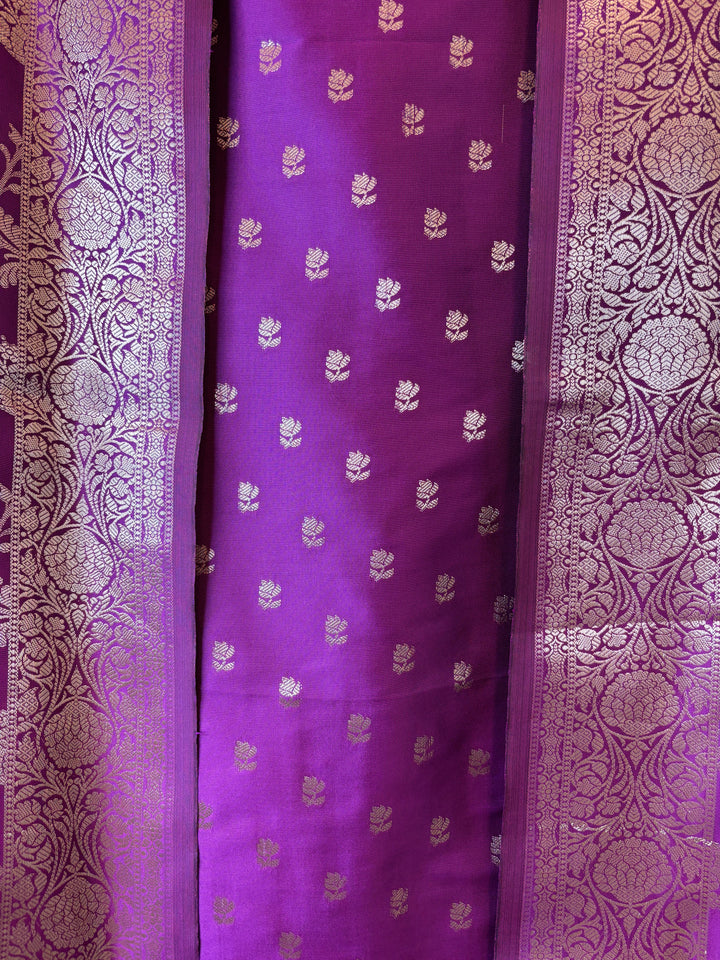 Ishita – Banarasi Silk Woven Booties &amp; Jaal Suit DBPTG06