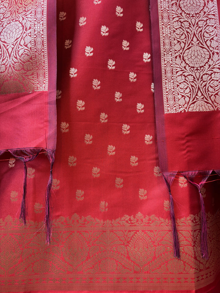 Ishita – Banarasi Silk Woven Booties &amp; Jaal Suit DBPTG01