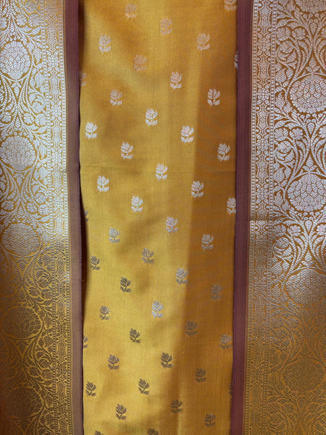 Ishita – Banarasi Silk Woven Booties &amp; Jaal Suit DBPTG07