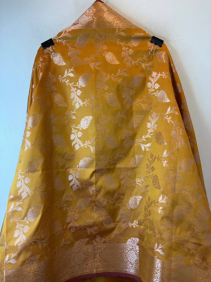 Ishita – Banarasi Silk Woven Booties &amp; Jaal Suit DBPTG07