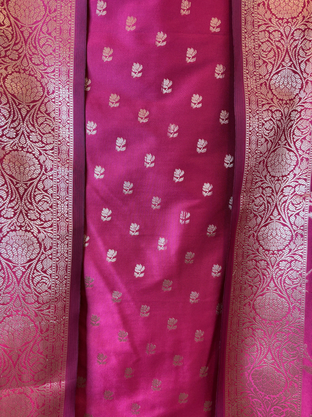 Ishita – Banarasi Silk Woven Booties &amp; Jaal Suit DBPTG03