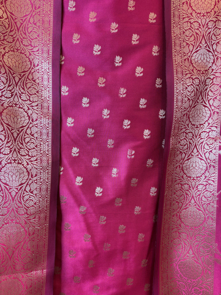 Ishita – Banarasi Silk Woven Booties &amp; Jaal Suit DBPTG03