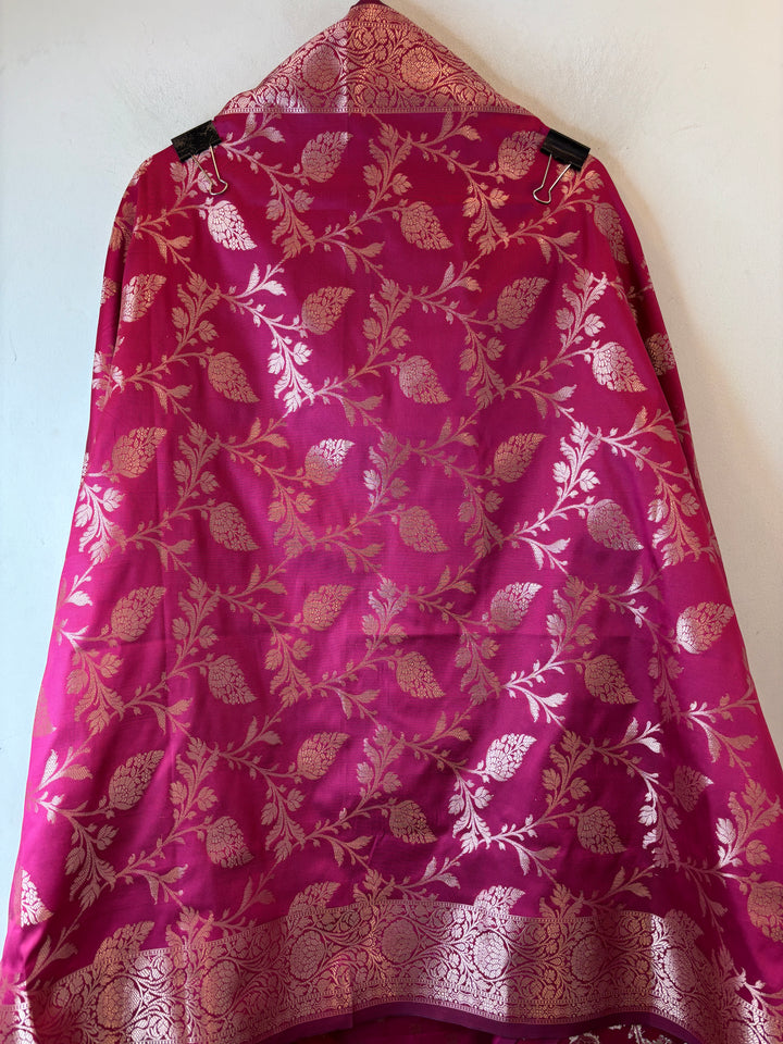 Ishita – Banarasi Silk Woven Booties &amp; Jaal Suit DBPTG03