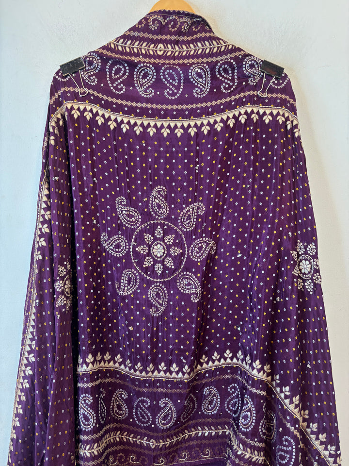Raw Silk Cut Dana Dabka Handwork Ensemble DBPBK02