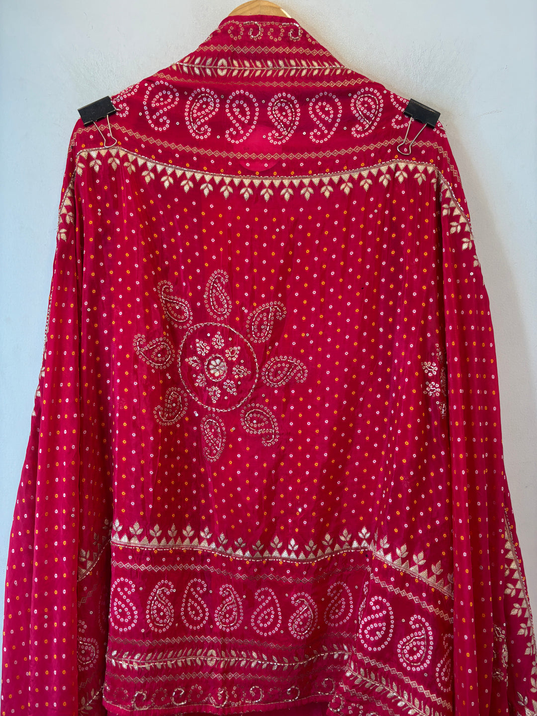 Raw Silk Cut Dana Dabka Handwork Ensemble DBPBK01