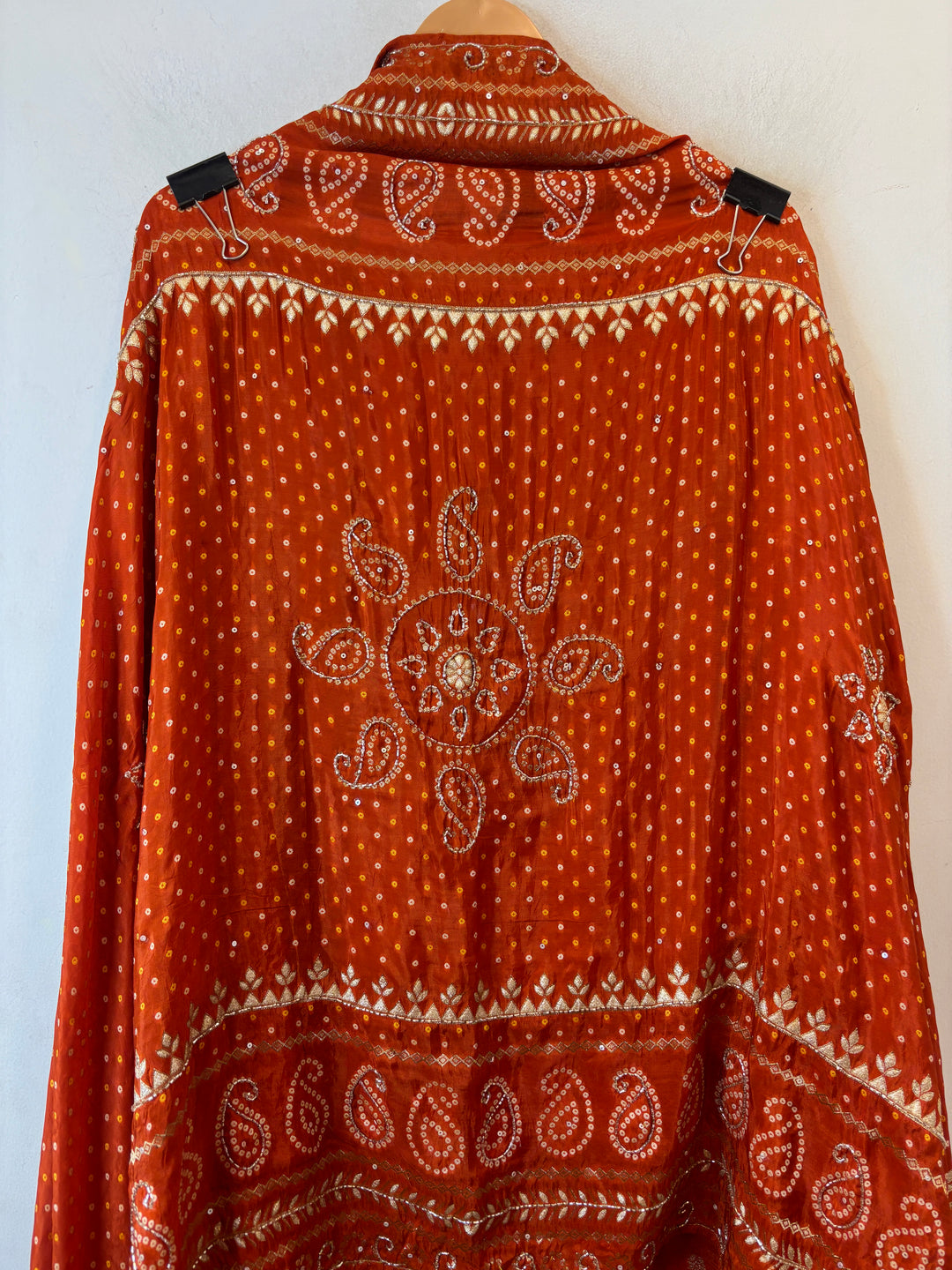 Raw Silk Cut Dana Dabka Handwork Ensemble DBPBK05