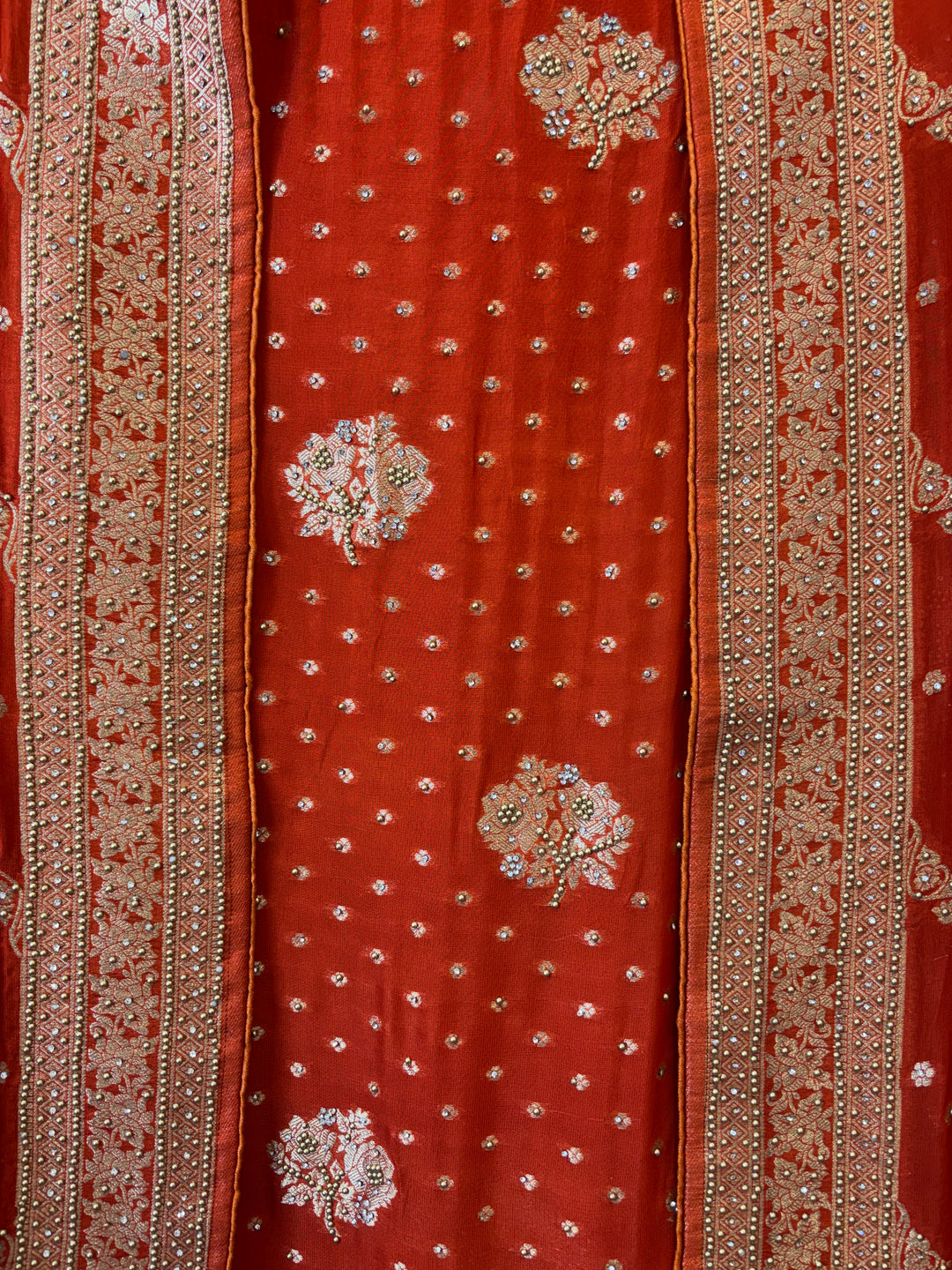 Khadi Georgette Banarasi Weaved Ensemble DBPKM201