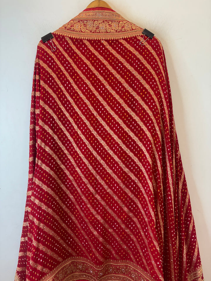 Khadi Georgette Banarasi Weaved Ensemble DBPGB03