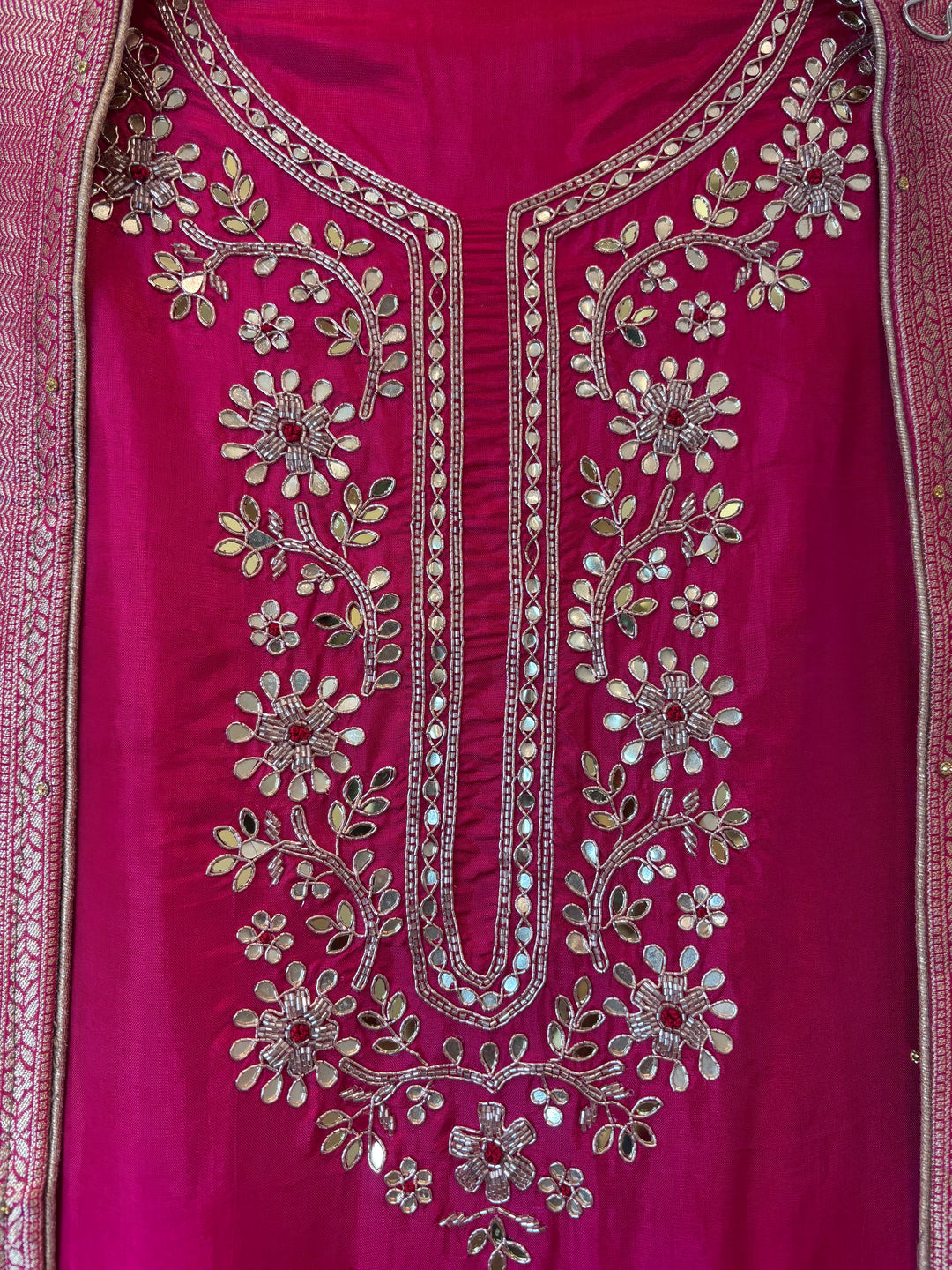 Aaliya – Silk Ombre Mirror Cutdana Ensemble DBPJK103
