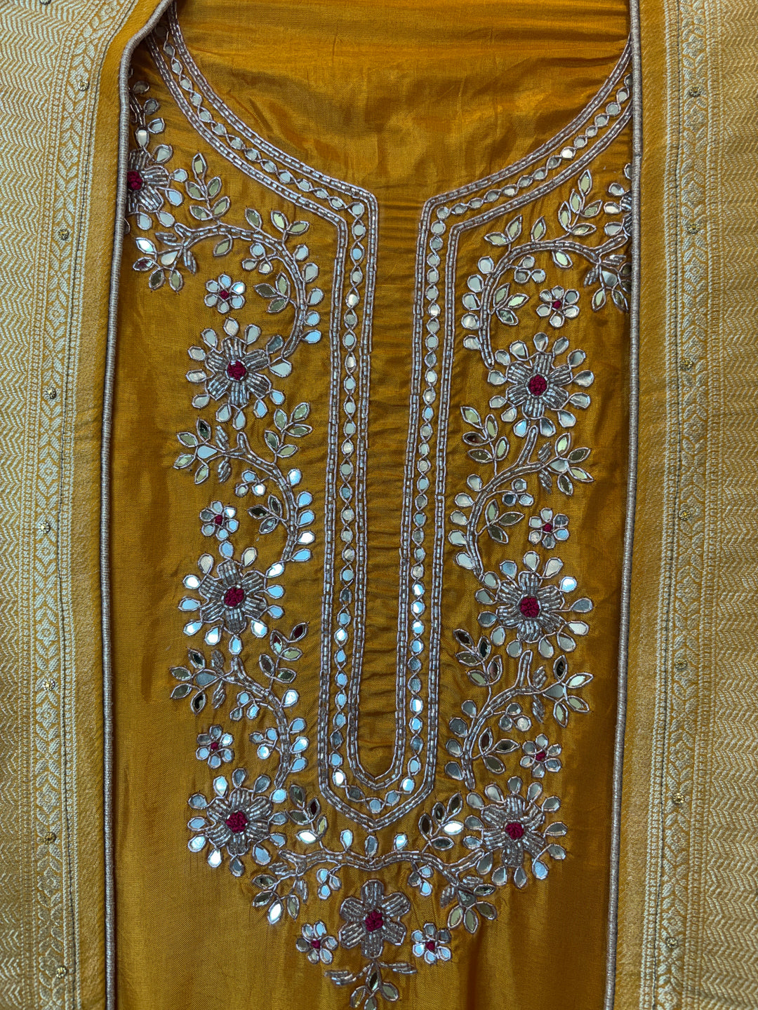 Aaliya – Silk Ombre Mirror Cutdana Ensemble DBPJK101
