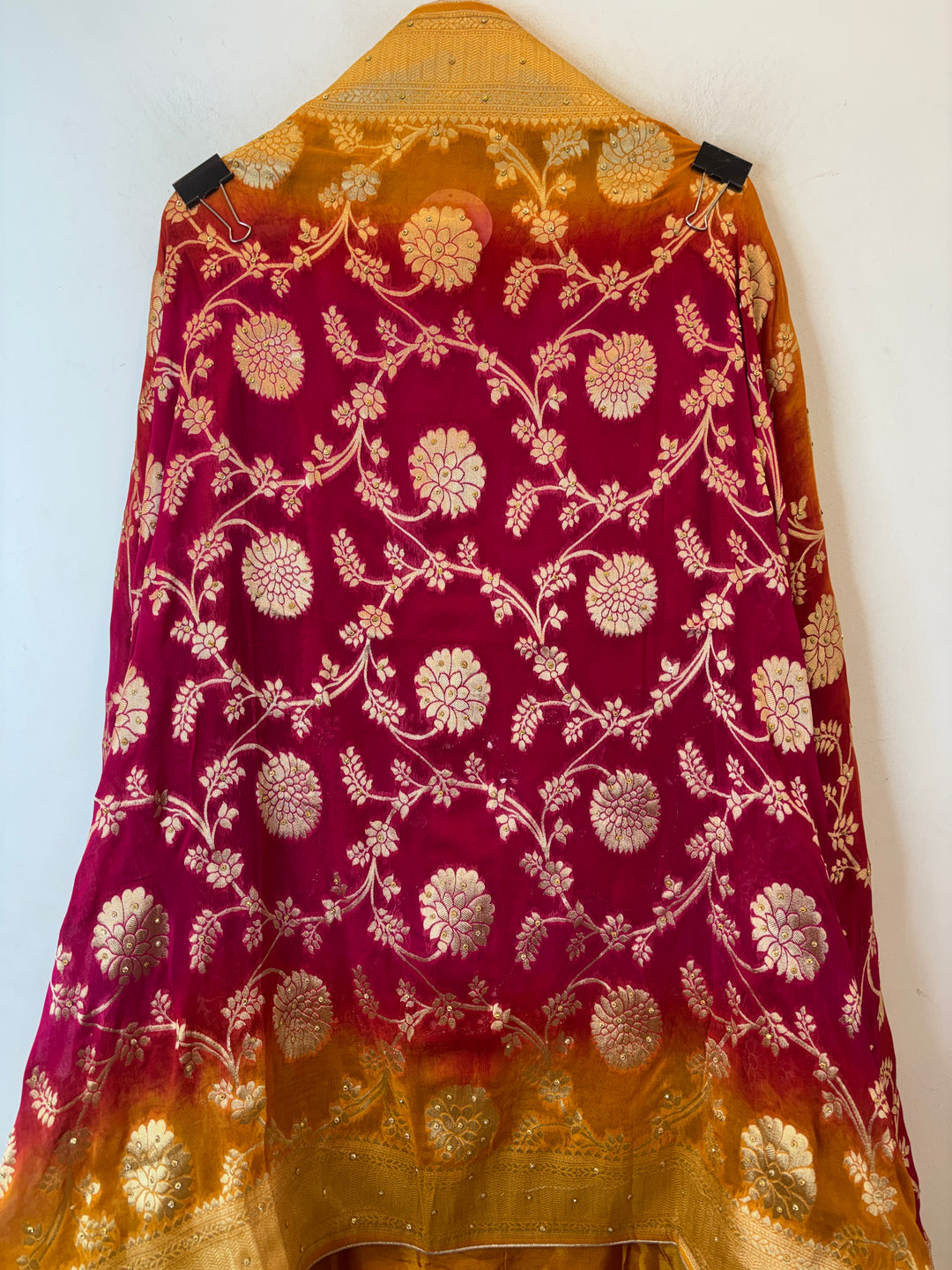 Aaliya – Silk Ombre Mirror Cutdana Ensemble DBPJK101