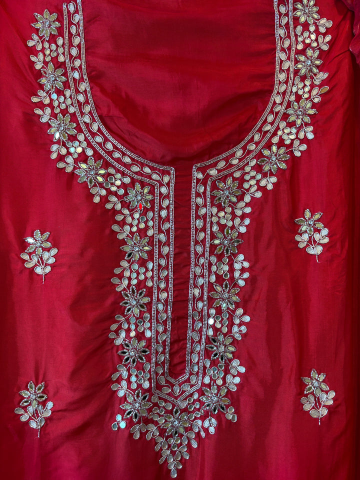 Mahira – Silk Cutdana Dabka Mirror Ensemble DBPBB05