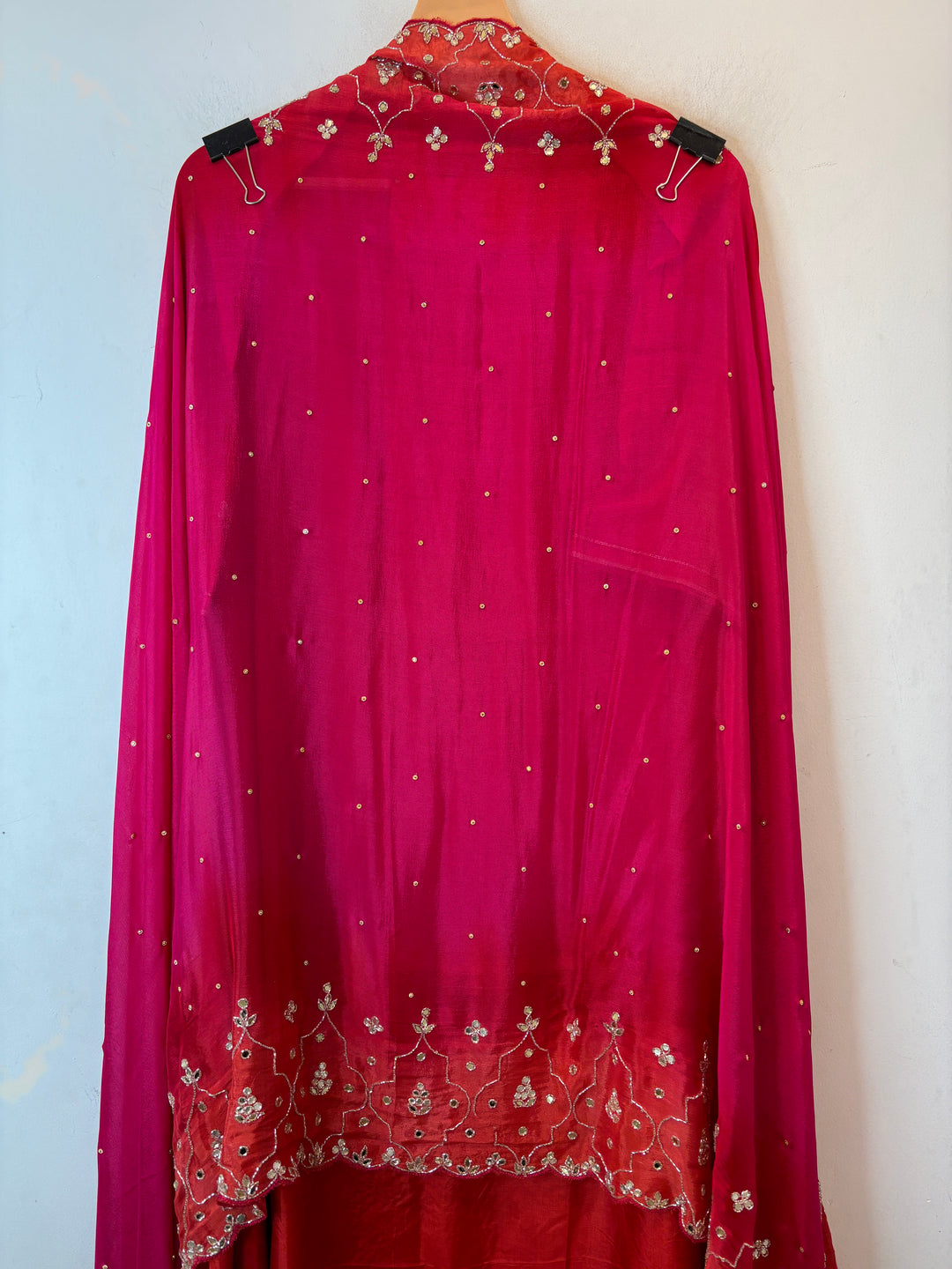 Mahira – Silk Cutdana Dabka Mirror Ensemble DBPBB01