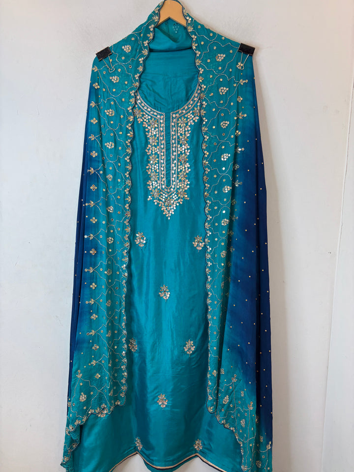 Mahira – Silk Cutdana Dabka Mirror Ensemble DBPBB02