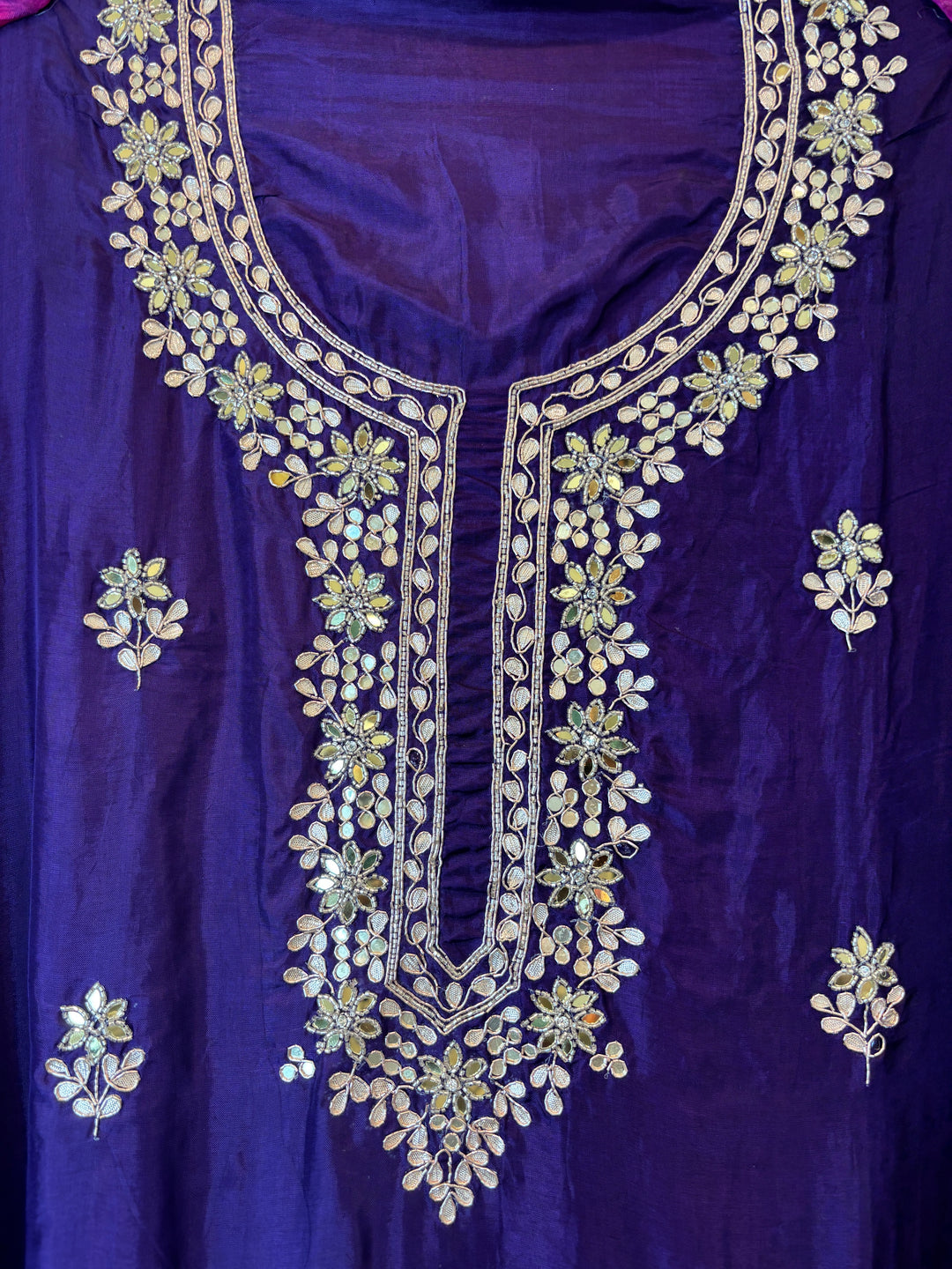 Mahira – Silk Cutdana Dabka Mirror Ensemble DBPBB03