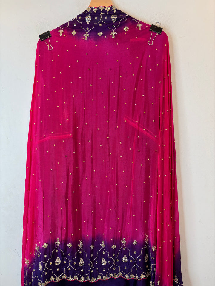 Mahira – Silk Cutdana Dabka Mirror Ensemble DBPBB03