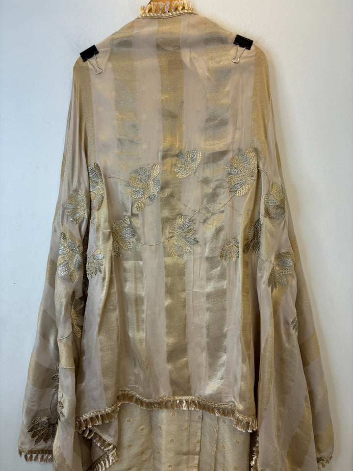 Elara – Zari Mirror Tissue Suit