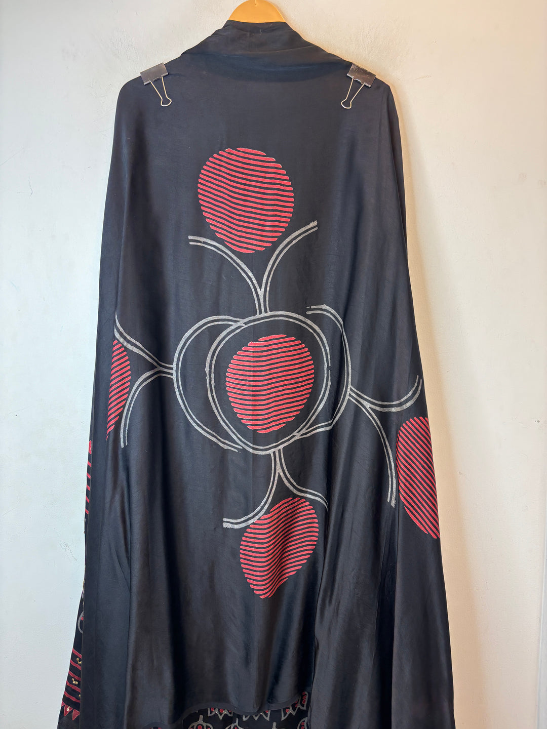 Gulnaaz – Ajrakh Lotus Hand Block Print Ensemble