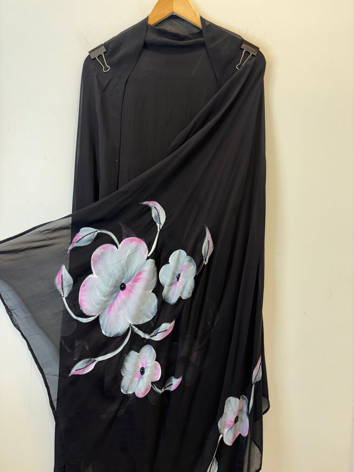 Noorain – Handpainted Organza Suit