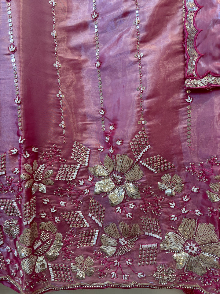 Raahi – Sequin Glass Tissue Suit