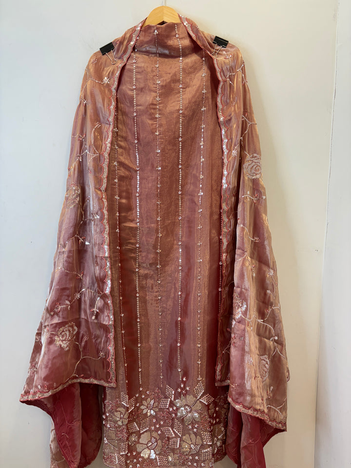 Raahi – Sequin Glass Tissue Suit