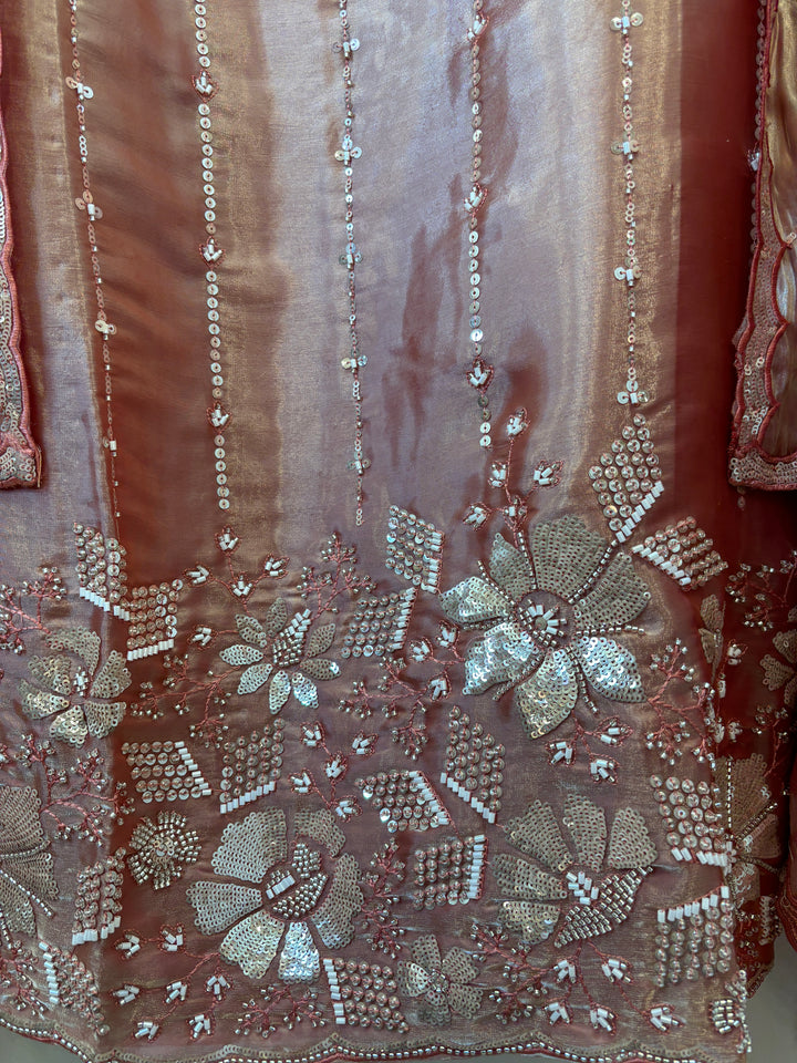 Raahi – Sequin Glass Tissue Suit