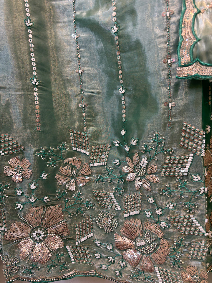 Raahi – Sequin Glass Tissue Suit