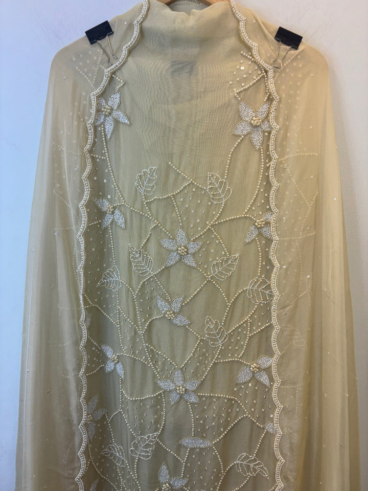 Meherun – Pearl Handworked Tissue Organza Suit